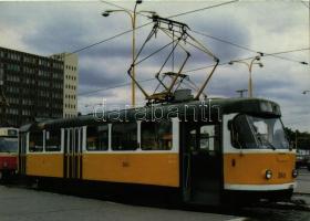 16 db MODERN külföldi villamos motívum képeslap / 16 modern foreign tram motive postcards