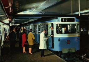 5 db MODERN külföldi metró motívum képeslap / 5 modern foreign metro, subway motive postcards