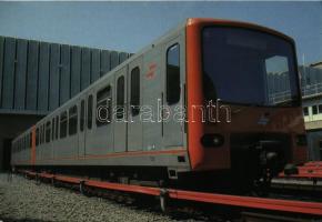 5 db MODERN külföldi metró motívum képeslap / 5 modern foreign metro, subway motive postcards