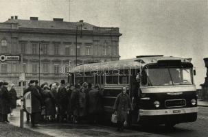 20 db MODERN magyar autóbusz motívum képeslap / 20 modern Hungarian autobus motive postcards