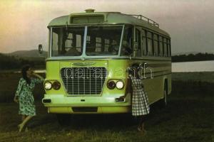 20 db MODERN magyar autóbusz motívum képeslap / 20 modern Hungarian autobus motive postcards