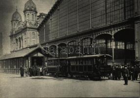 18 db MODERN magyar BKV villamos motívum képeslap / 18 modern Hungarian tram motive postcards