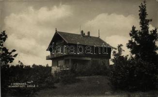 1939 Dobogókő, Rendőrtiszti üdülő. Foto Gegess