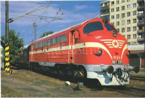 15 db MODERN magyar és külföldi NOHAB mozdonyos motívum képeslap / 15 modern Hungarian and European ...