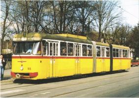 9 db MODERN magyar vidéki villamos motívum képeslap / 9 modern Hungarian tram motive postcards