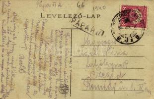 Pápa, Református nőnevelő intézet, honvéd emlékszobor  (EK)