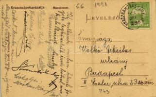 Krasznahorkaváralja, Krásnohorské Podhradie; mauzóleum belső / mausoleum interior