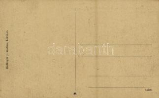 Gács, Halic; vár. Redlinger Ignác kiadása / castle / Halicky hrad