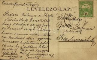 Bálványosfürdő, Baile Balvanyos (Torja, Turia); Bálványos vár. Divald Károly fia / castle  (EK)