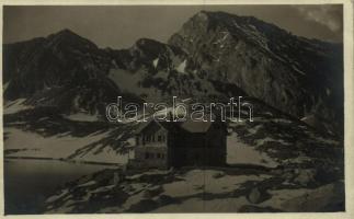 Dösener See (Carinthia, Kärnten), Artur Schmiedhaus (Arthur-von-Schmid-Haus) am Dössensee / alpine hut, chalet
