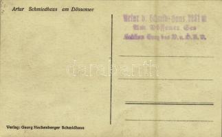 Dösener See (Carinthia, Kärnten), Artur Schmiedhaus (Arthur-von-Schmid-Haus) am Dössensee / alpine h...