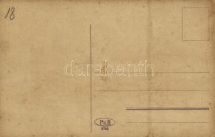 1911 Zürich, Bahnhofplatz / railway station, trams (Rb)