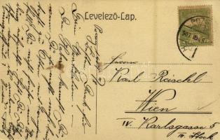 1907 Pozsony, Pressburg, Bratislava; Stefánia út / street