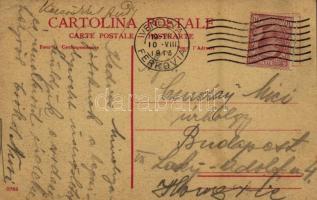 1913 Venezia, Venice; Panorama dal Campanile (EK)