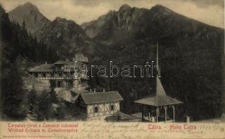 Tátra, Vysoké Tatry; Tarpatakfüred, Wildbad Kohlbach, Lomniczi csúcs / Lomnitcky stít