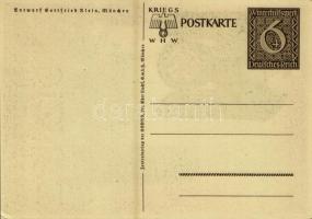 Danzig ist Deutsch! / WWII German NSDAP Nazi propaganda art postcard. 6+4 Ga. s: Gottfried Klein