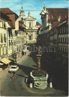 21 MODERN külföldi városképes lap / 21 MODERN European and Worldwide town-view postcards