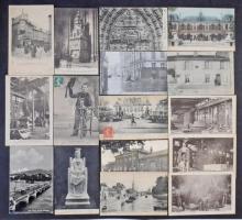 Kb. 1000 db főleg RÉGI francia képeslap dobozban. Vegyes minőség / Cca. 1000 mostly pre-1950 French ...