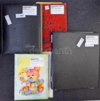 12 db jobb minőségű képeslapalbum dobozban / 12 postcard albums in good condition in a box