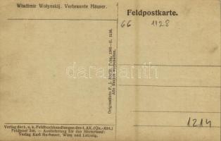 Wladimir Wolinskij, Volodymyr-Volynskyi (Wolhynien, Russland, Ukraine); Verbrannte Häuser. Verlag de...