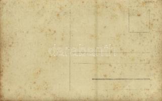 Hajóskapitány a gépházban / Captain of a steamship in the engine room. photo  (fl)