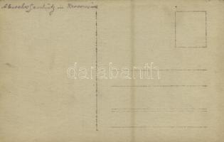 Első világháborús osztrák-magyar légvédelmi lövegek katonai teherautókon / WWI Austro-Hungarian (K.u...
