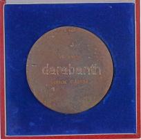 DN "A Szocialista Mezőgazdasági Repülésért" Br emlékplakett, hátoldalon gravírozva "A...