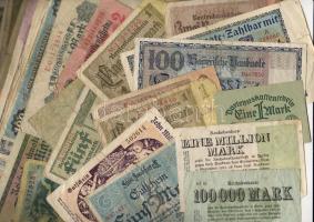 324 klf bankjegy jobbakkal  az egész világból benne 54db D. Reich T:többségében I !