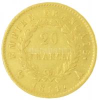 Franciaország / Első Császárság 1811A 20Fr Au "I. Napóleon" (6,42g/0.900) T:2-
/ France /...