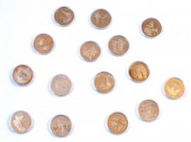 Oroszország 1994-1995. 3R Cu-Ni (15xklf) a Második Világháború eseményeit, csatáit feldolgozó forgal...