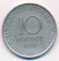 1948. 10Ft Ag "Széchenyi" T:1-,2 ph. 
Adamo EM2