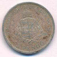 1936. 2P Ag "Liszt Ferenc" T:1-,2 patina 
Adamo P7.3