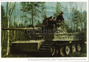 WW. II. German military propganda Tiger tank