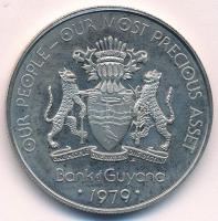 Guyana 1979. 1$ Cu-Ni A függetlenség 10. évfordulója T:1 (eredetileg PP) Guyana 1979. 1 Dollar Cu-Ni 10th Anniversary of Independence C:UNC (originally PP) Krause KM#42