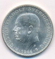 Svédország 1966U 5Kr Ag "100 éves az alkotmányos reform" T:1,1- Sweden 1966U 5 Kronor Ag &...