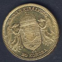 1893. 20K Au 6,775g "kiskirály"! T:2/3+ R!