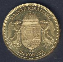 1892. 20K Au 6,775g érdekes verési hibával T:2/3+