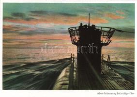 WW. II. German military propganda, U-boot