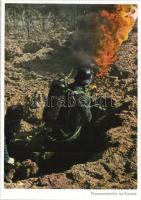 WW. II. German military propganda, Flame-gun