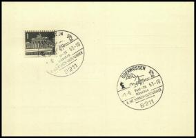 Germany Berlin 1963 Németország - Berlin 1963