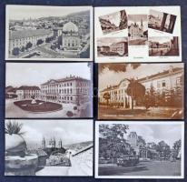 95 db MODERN magyar városképes lap pár régivel / 95 modern Hungarian town-view postcards with some pre-1945 postcards