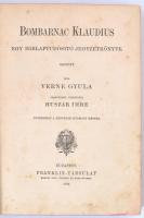 Verne Gyula: Bombarnac Klaudius. Ford.: Huszár Imre. Bp., 1894., Franklin. Egészoldalas illusztráció...