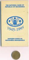 Macedónia 1993. 2D + 1995. 1D-5D "FAO" (3xklf) forgalmi sor T:2,1
Macedonia 1993. 2 Denar...