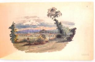 Askercz Éva: Soproni tájakon. Válogatás id. Storno Ferenc vázlatkönyvéből. 1845-1860. Bp., 1998, Céd...