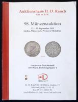 2015. "Auktionhaus H.D. Rauch - 98. Münzenauktion". Használt állapotban.