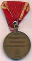 1974. "Bronzkoszorús Önkéntes Tűzoltó - 30 éves szolgálatért" Br kitüntetés mellszalagon T...