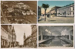 26 db főleg RÉGI magyar városképes lap / 26 mostly pre-1945 Hungarian town-view postcards