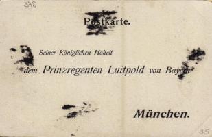 Seiner Königlichen Hoheit dem Prinzregenten Luitpold von Bayern / Luitpold, Prince Regent of Bavaria...