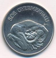 1990. 100Ft Cu-Ni S.O.S. Gyermekfalu jelzett próbaveret tervezet, PRÓBAVERET felirat az előlap bal oldalán T:BU Hungary 1990. 100 Forint Cu-Ni S.O.S. Gyermakfalu marked trial strike C:BU  Adamo EME30