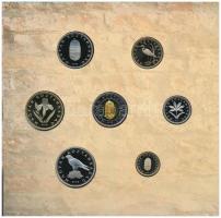 2005. 1Ft-100Ft (7xklf) forgalmi sor szettben + 2005. 10Ft "József Attila" T:PP Adamo FO39